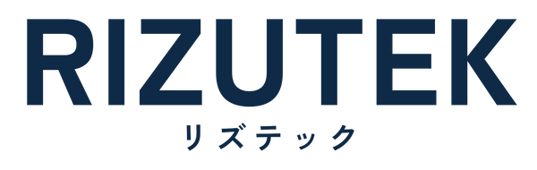 RIZUTEK ロゴ（紺色・透過）