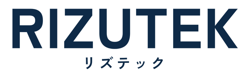 RIZUTEK ロゴ（紺色・透過）